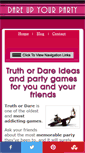 Mobile Screenshot of dare-up-your-party.com